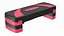 adjustable workout aerobic stepper 3D model