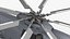3D Russian Heavy Transport Helicopter Mi-26 Rigged