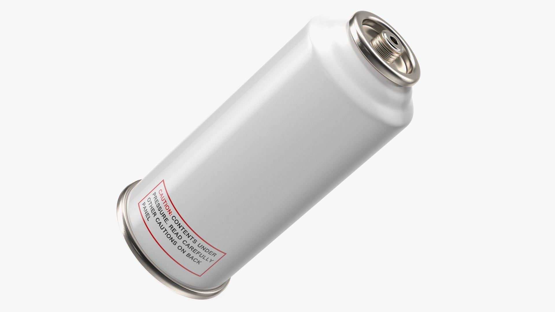Aerosol Spray Metal Bottle 3D model preview