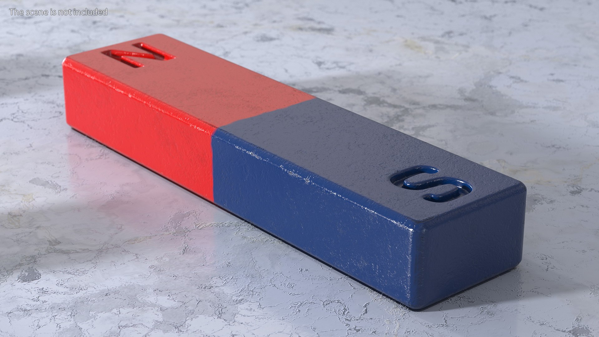 3D Rectangle Bar Magnet - TurboSquid 1700597