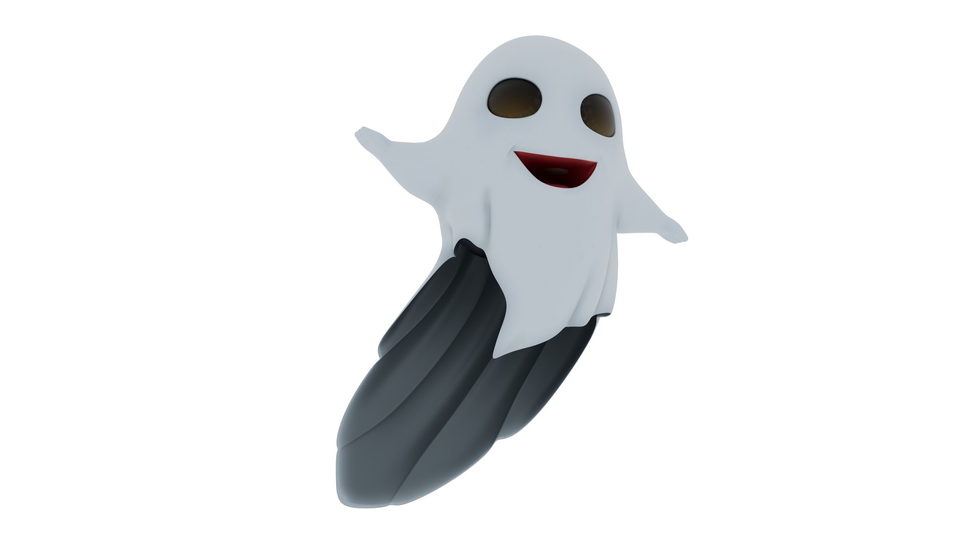 Ghost Rigged 3d Model Model - TurboSquid 2490251
