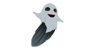 Ghost Rigged 3d model model