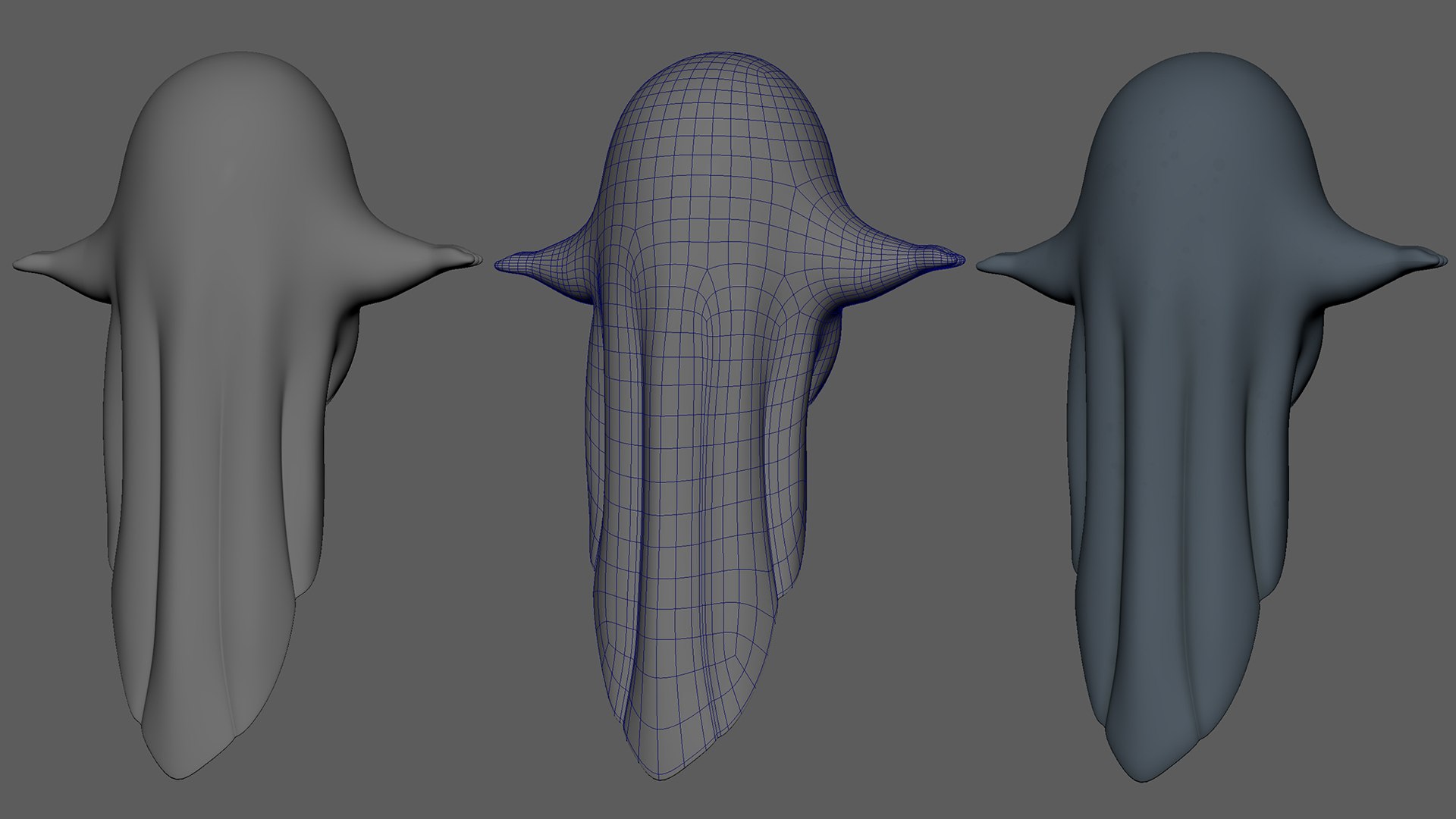 Ghost Rigged 3d Model Model - TurboSquid 2490251