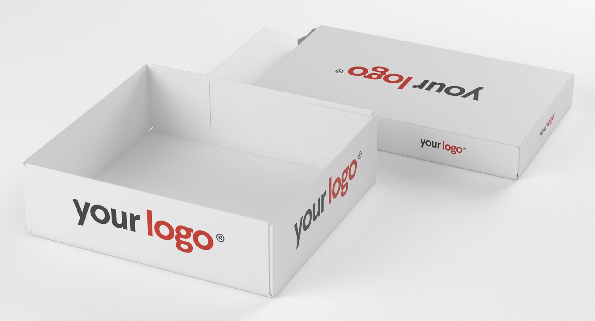 Realistic Packing Boxes Set 3D Model - TurboSquid 1245823
