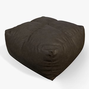 Pouf Small Leather