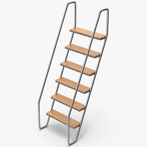 Metal Stairs 3D model