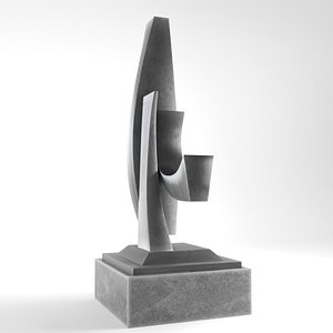 Modern Decorative Abstract Metal Art Sculpture 04