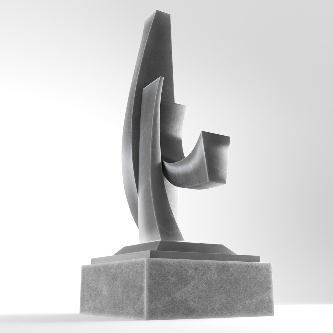 Modern Decorative Abstract Metal 3D - TurboSquid 1646870