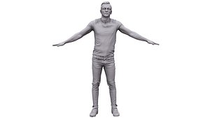 3D Base Scan Claudio model