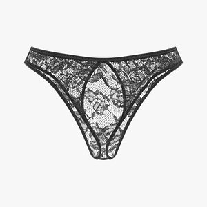 Open Thong SS 126 3D model