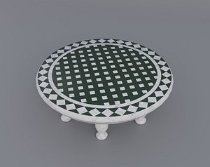 Round Marble Table
