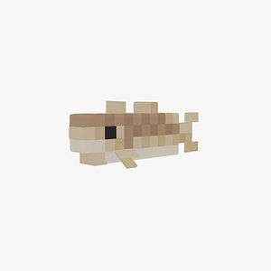 3D model Minecraft Cod