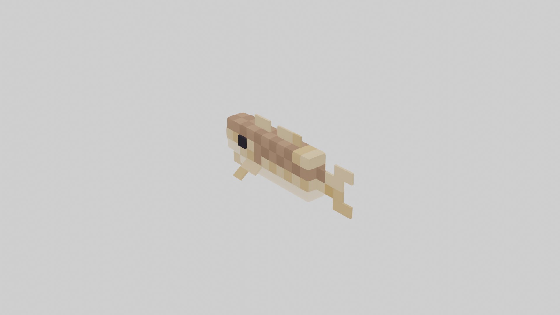 3D Model Minecraft Cod - TurboSquid 1978200