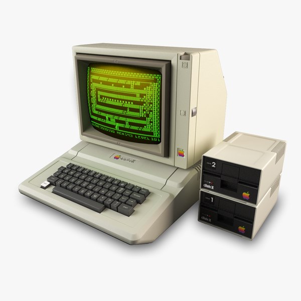 Apple II 3D Models for Download | TurboSquid