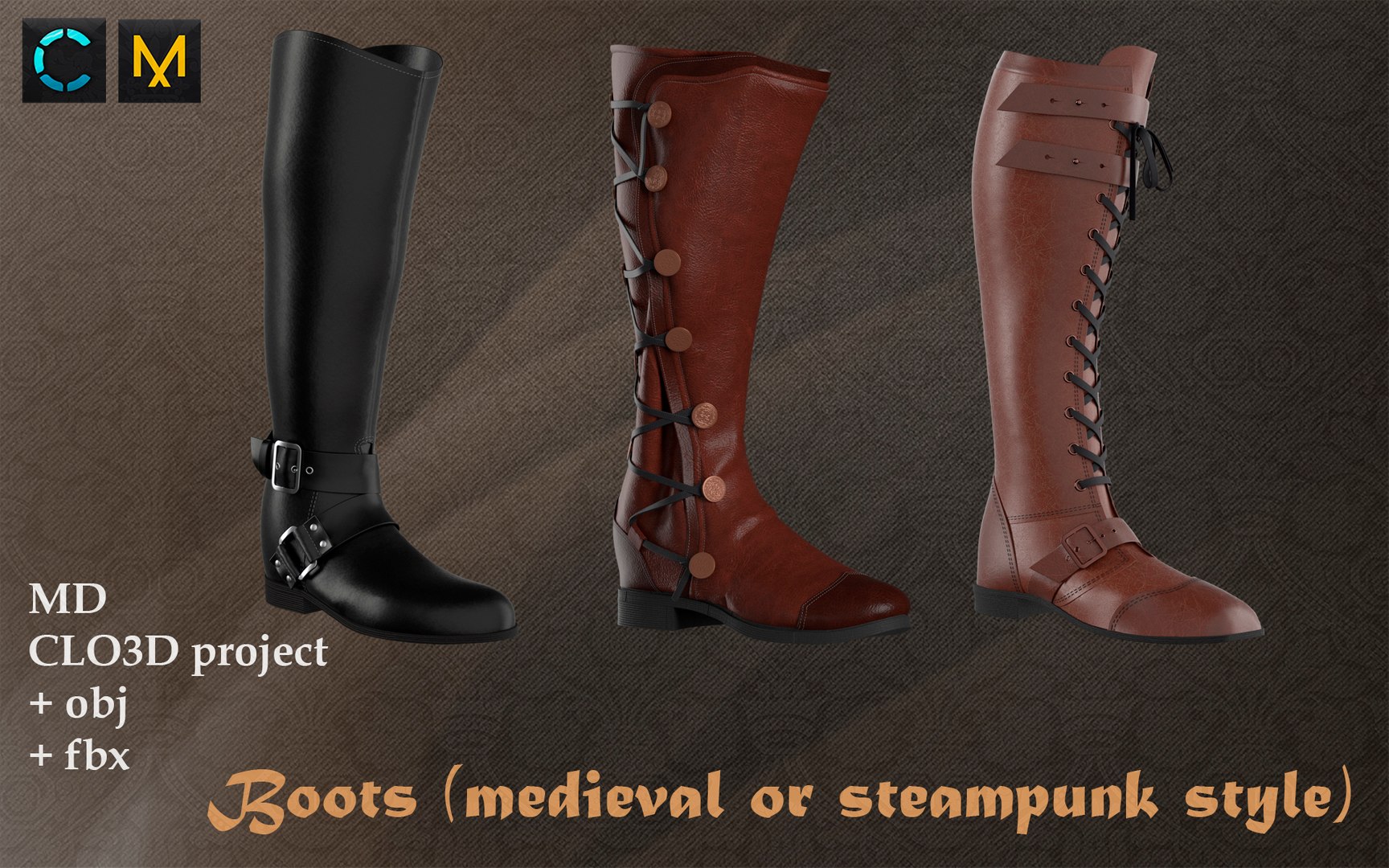 Steampunk clearance style boots