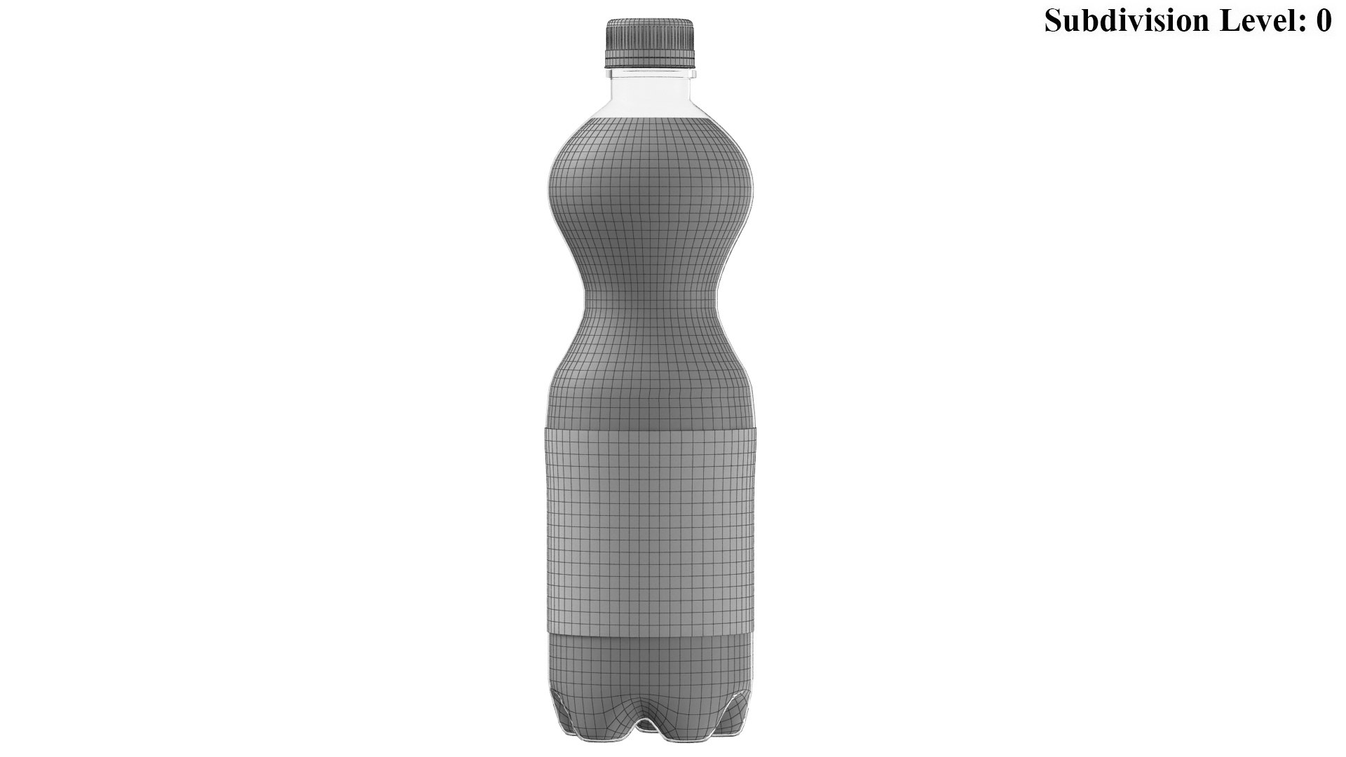 3D Orange Juice Bottle TurboSquid 2002236