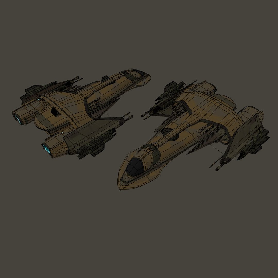 3d Model Gunship