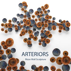 rizzo wall sculpture 3d max