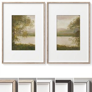 3D Picture Frames Set-555 model