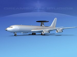 Boeing E-3B Sentry Bare Metal