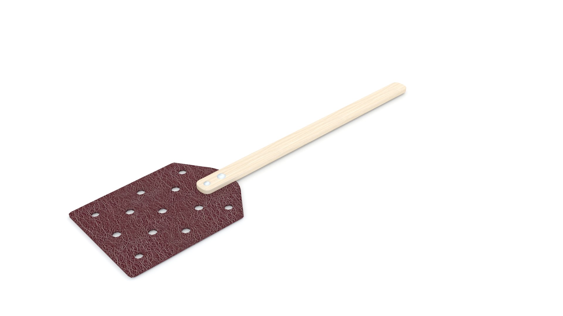 Leather fly swatter 3D model - TurboSquid 1488148