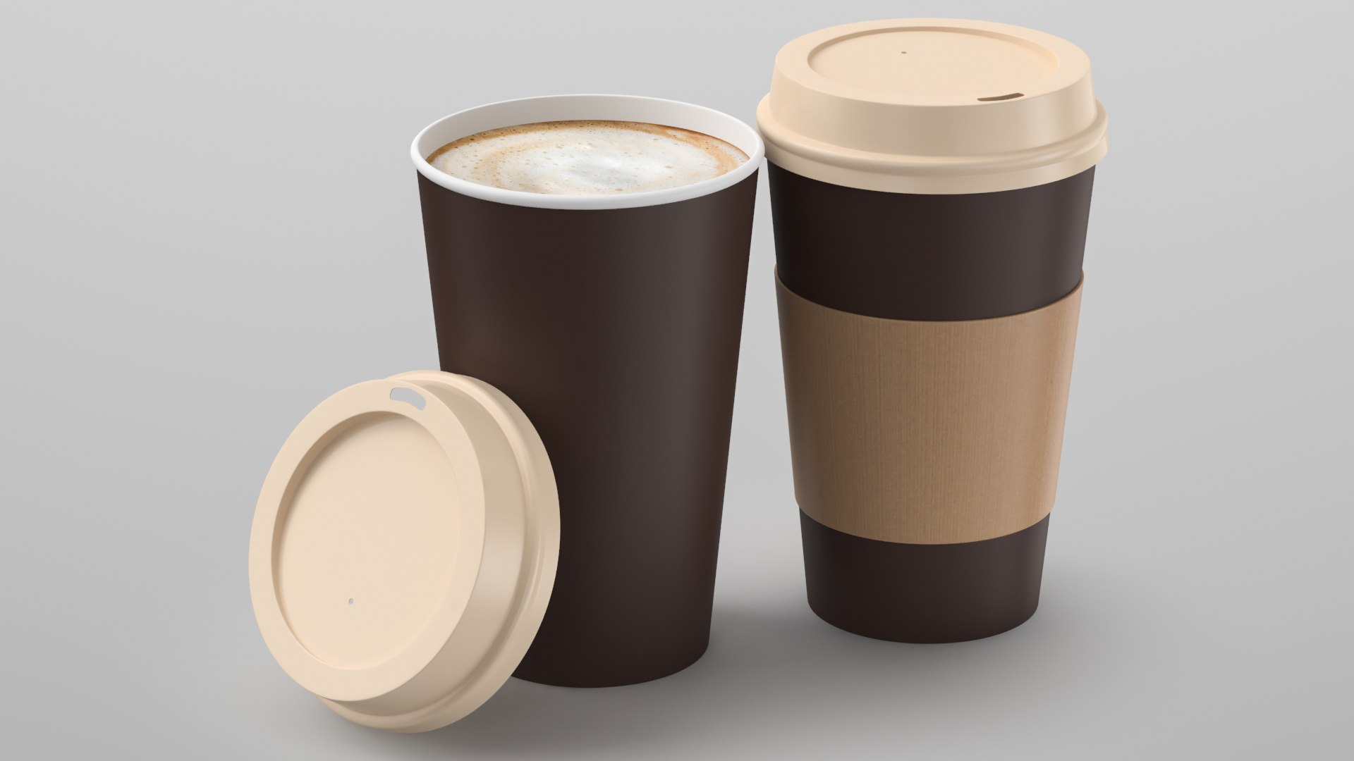 Costa Coffee Paper Cup 3D Model - TurboSquid 1939835