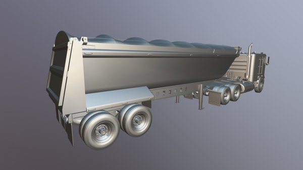 Freightliner Powerliner 덤프 트레일러 3D 모델 - TurboSquid 2147806