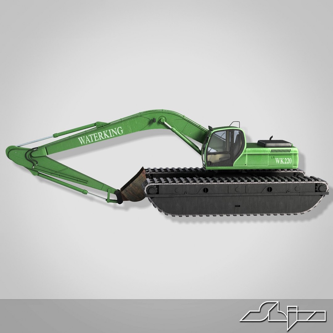 Waterking Amphibious Excavator 1 Max