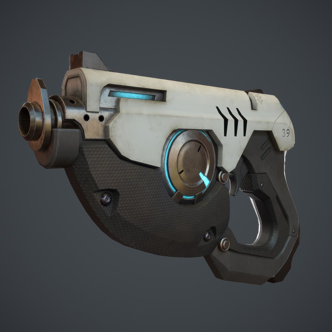 オーバーウォッチからのトレーサー銃3Dモデル - TurboSquid 1635463