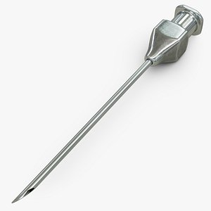 3D Syringe Gauge Needle 1 model