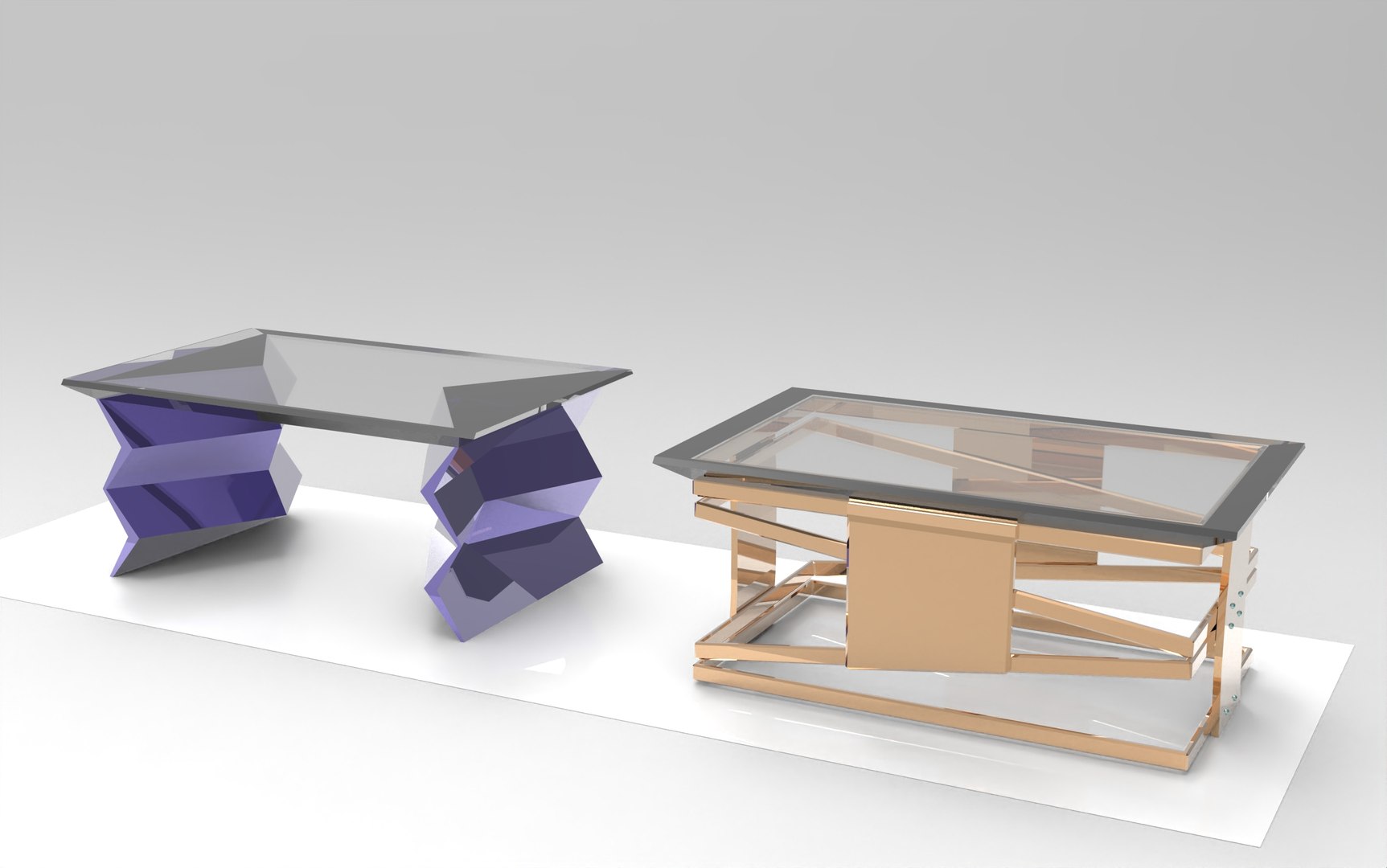 3D Tables With Original Design Model - TurboSquid 1990966