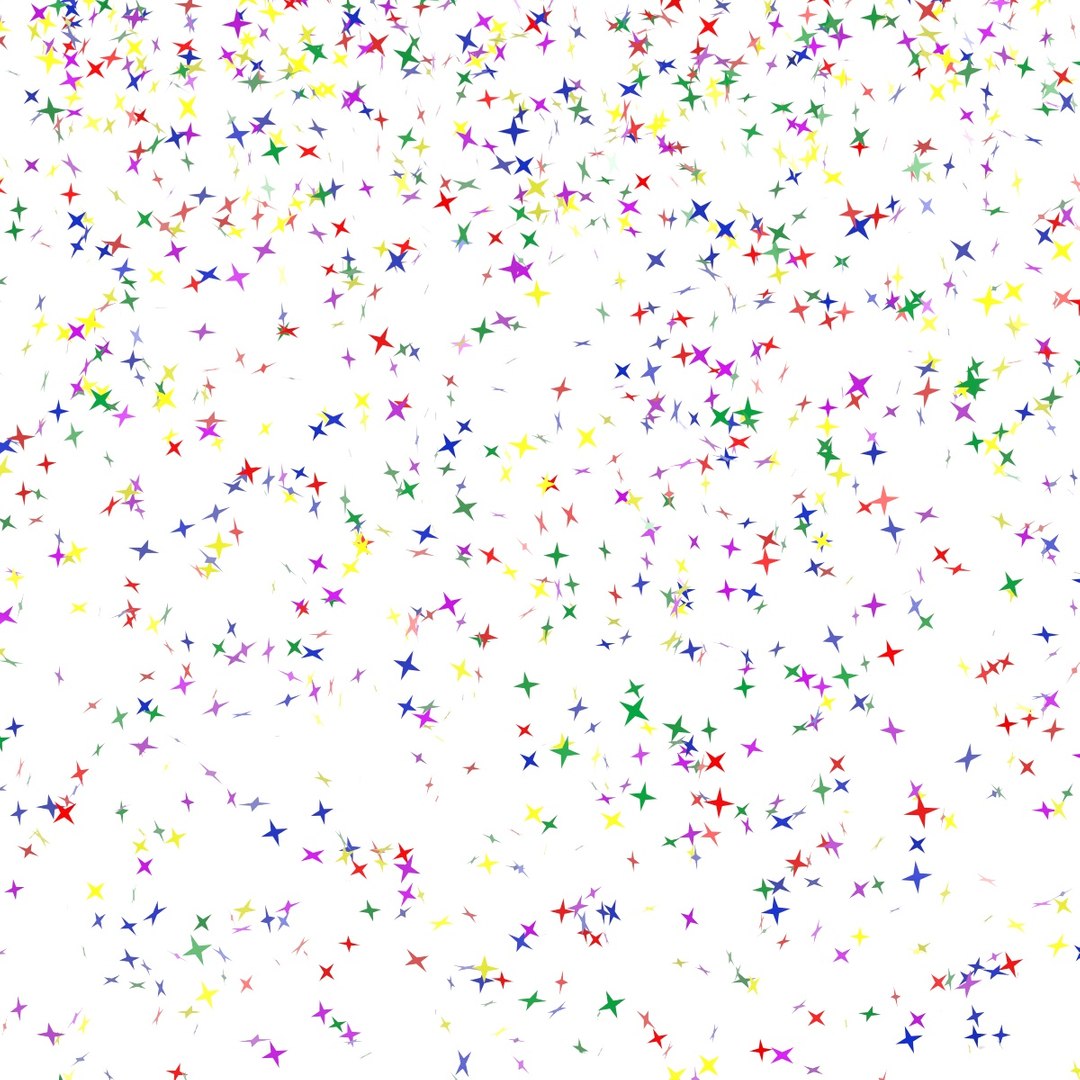 Confetti 3d Model