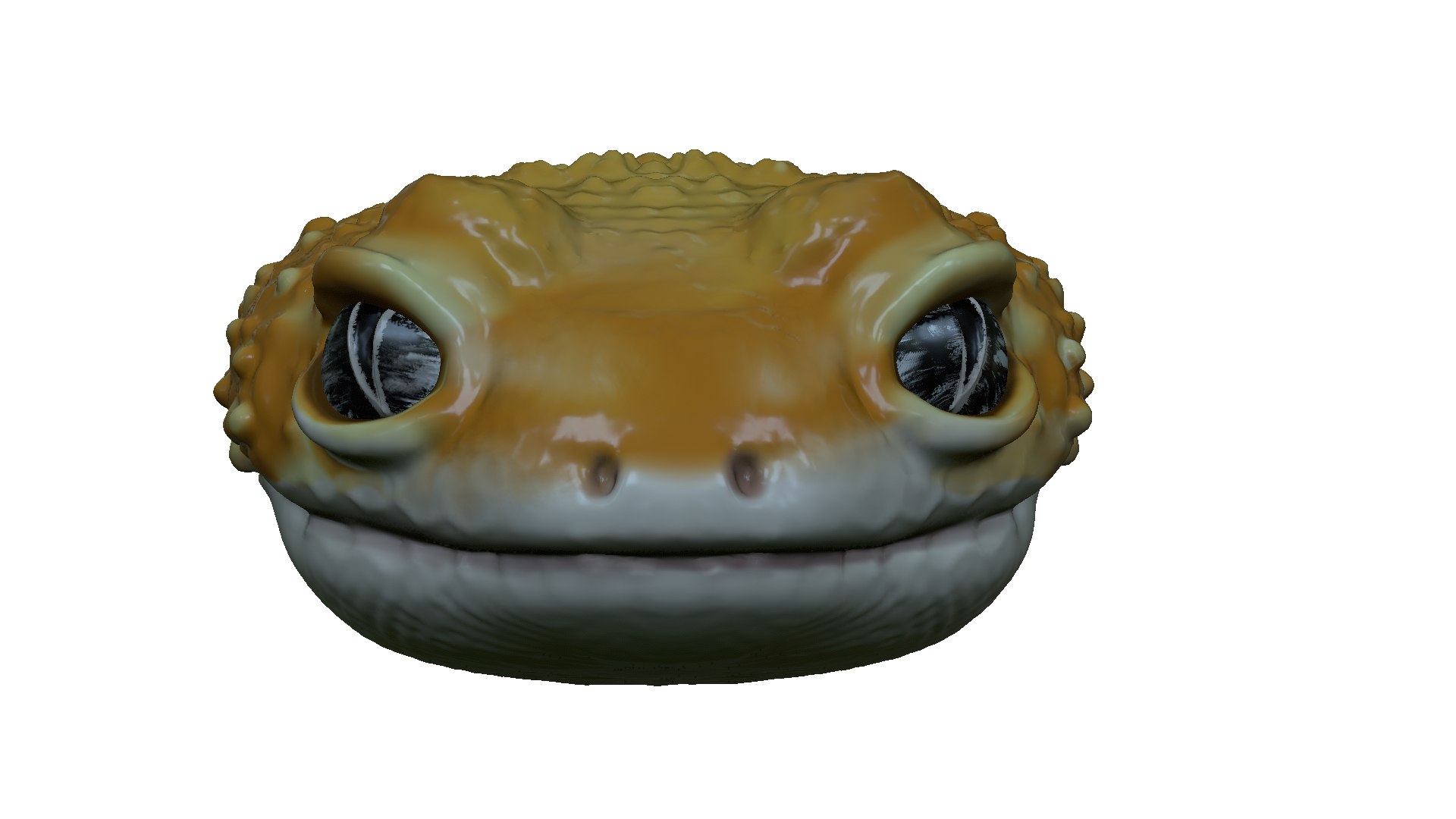 Gecko Head 3D Model - TurboSquid 2216528