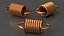 Thick Copper Spring