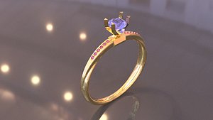 Aura Tanzanite Solitaire