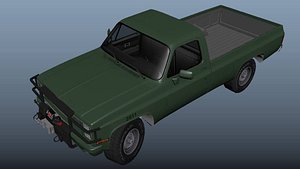 3D model Military pickup