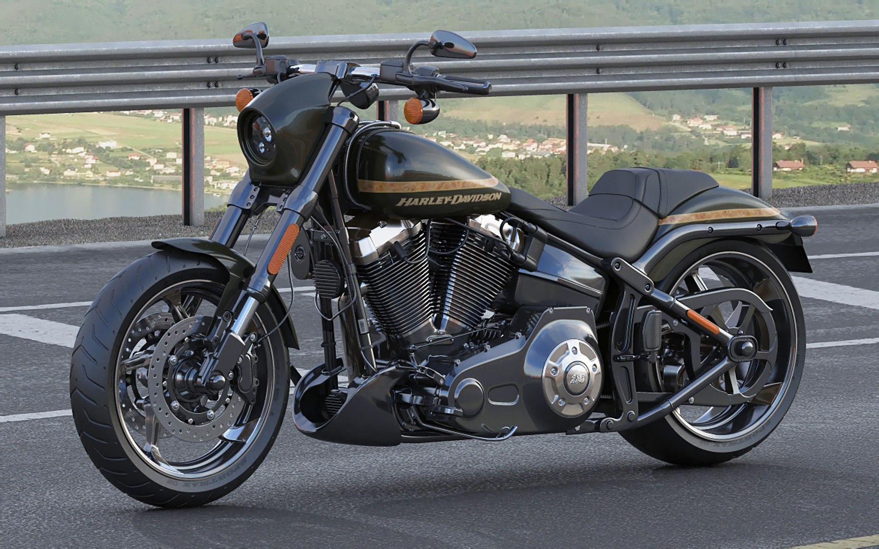 Harley Davidson CVO Breakout