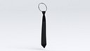 Elastic Tie Black