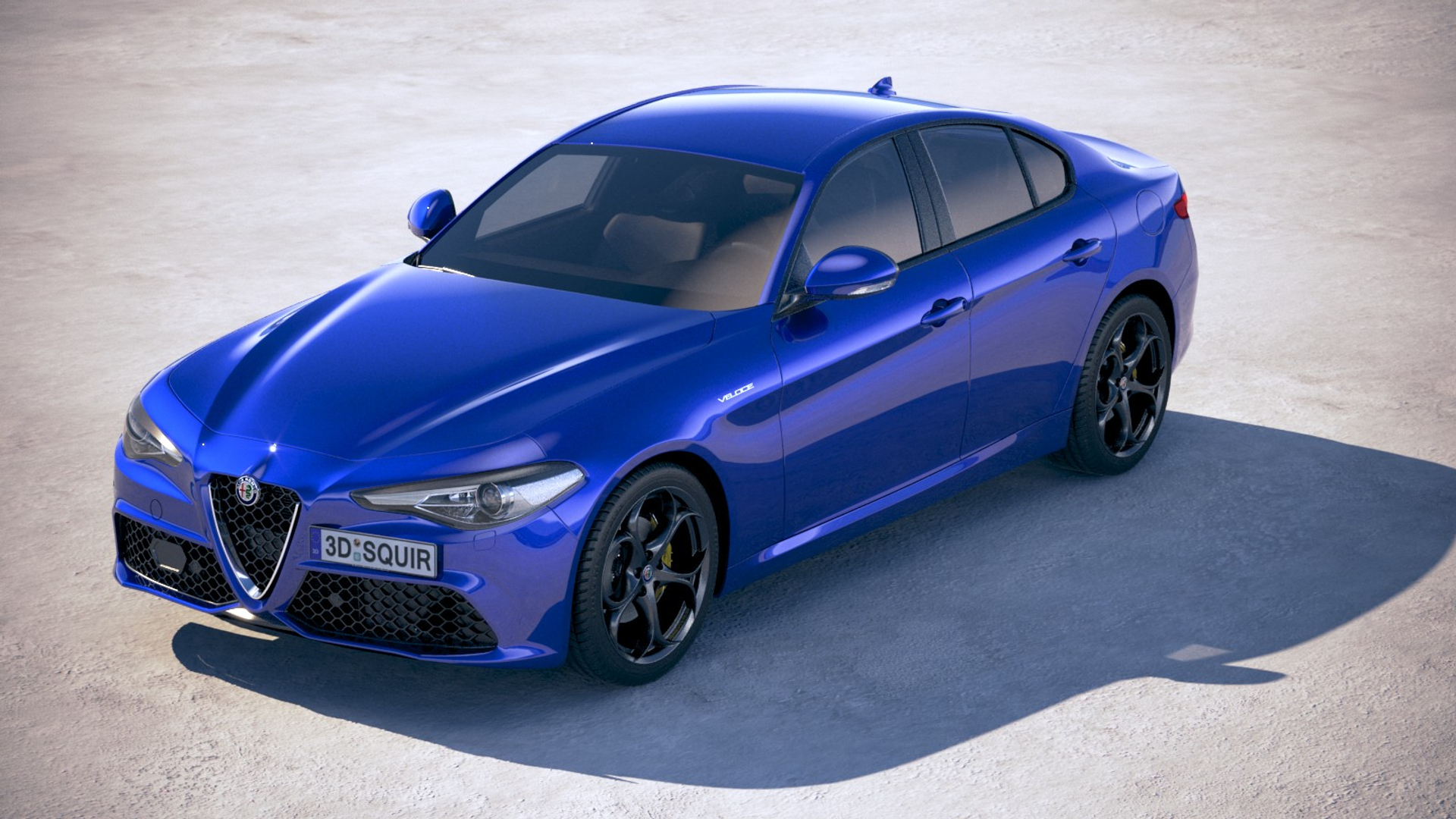 3D Alfa Romeo Giulia Model - TurboSquid 1237340