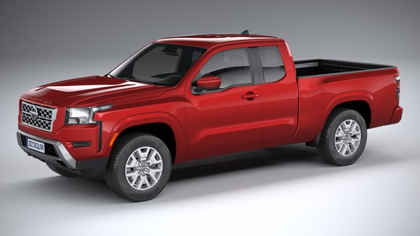 3D model Nissan Frontier KingCab 2022