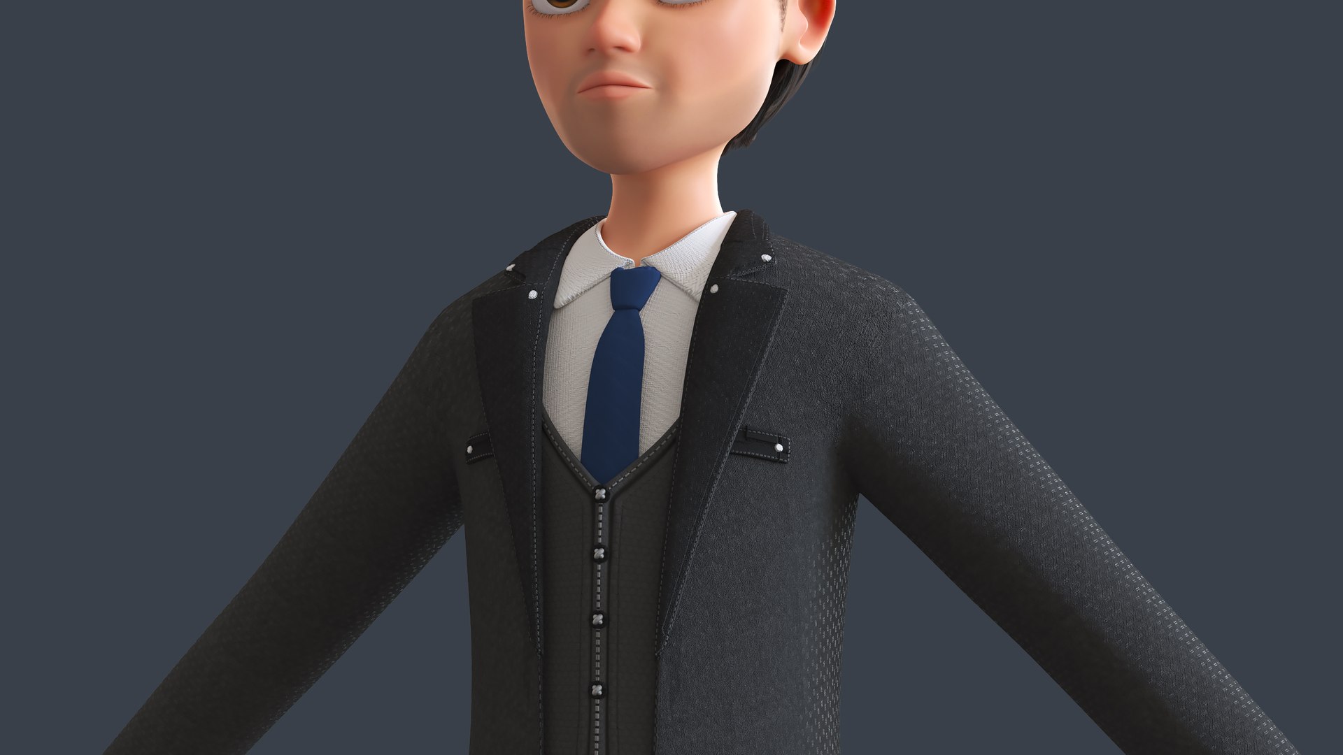 3D Model CARTOON FATHER 3 - RIGGED MAN - Blender Verison - TurboSquid ...