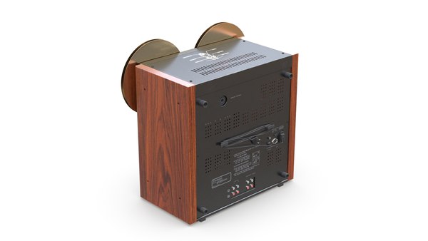 3D Reel Tape Recorder - TurboSquid 1774970