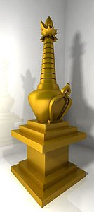 free max mode tibetan stupa
