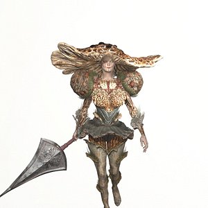 Mushroom knight 3D model