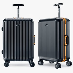 travel bag suitcase kingtrip 3d model