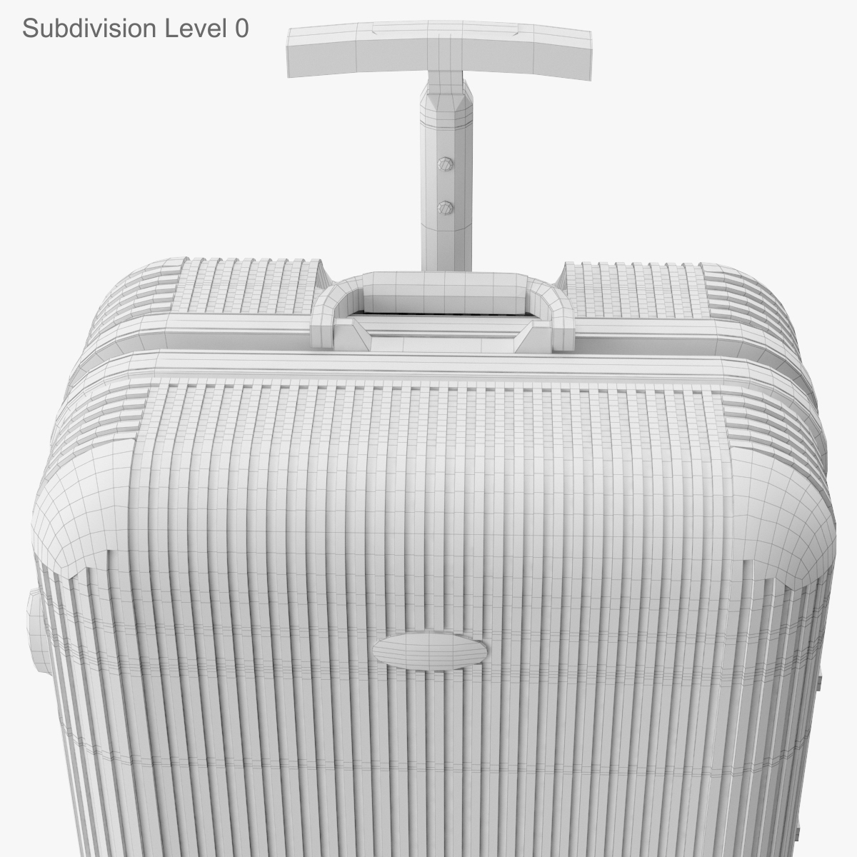 travel bag suitcase kingtrip 3d model