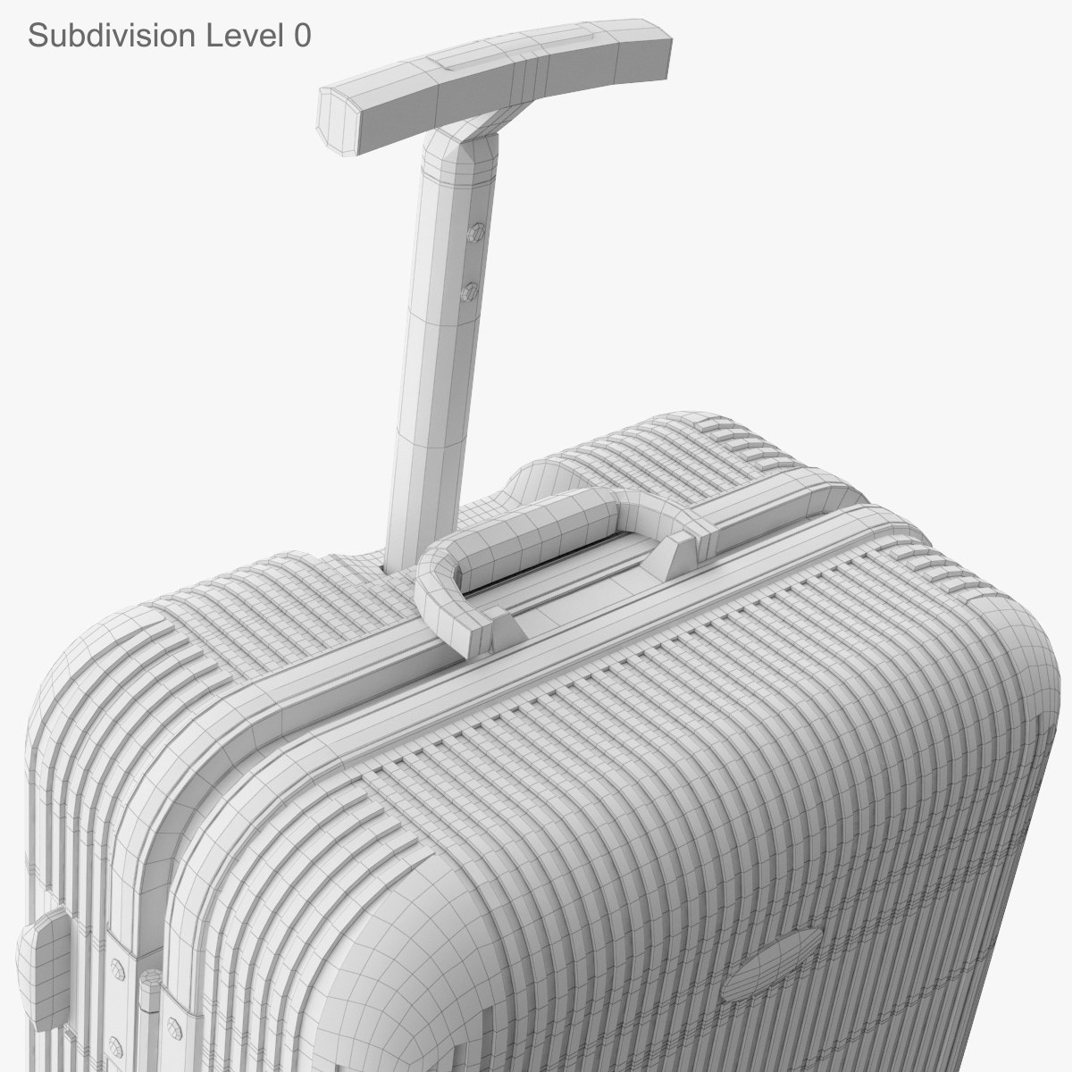 travel bag suitcase kingtrip 3d model