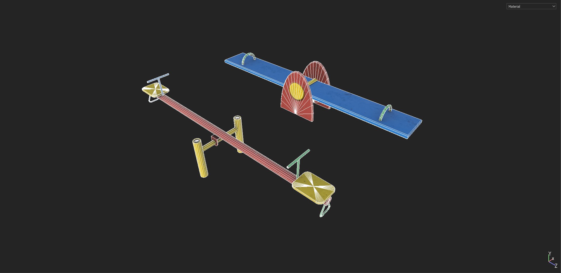 Playground Props Pack 3D model - TurboSquid 2103822