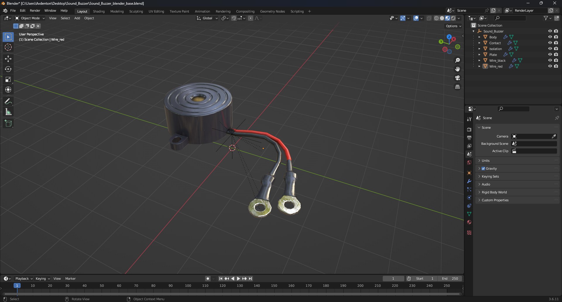 Sound buzzer 3D model https://p.turbosquid.com/ts-thumb/1N/SIsiwo/qt/soundbuzzermb3dmodel001/jpg/1725547788/1920x1080/fit_q87/5414b76d5366ea98baabec6a9e25bfd1ac1e01b2/soundbuzzermb3dmodel001.jpg