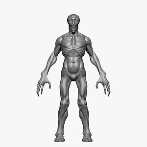 Zombie Undead - Highpoly Zbrush project model model